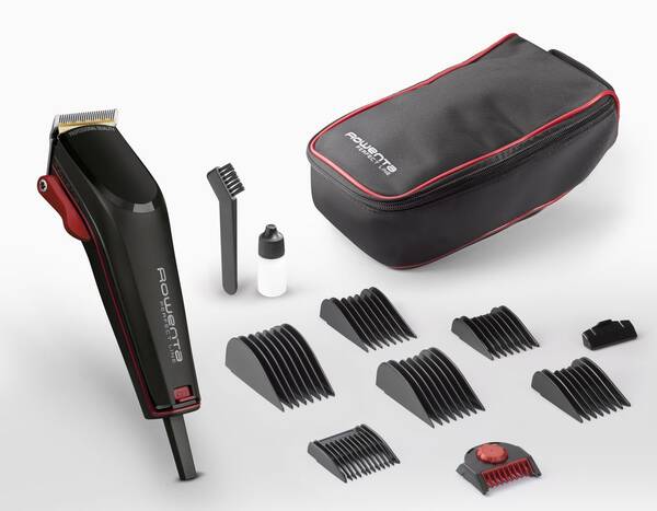Zastřihovač multifunkční Rowenta PERFECT LINE TN1350F0 černý/červený

