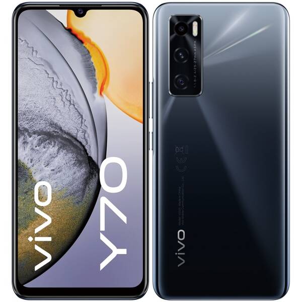 Mobilní telefon vivo Y70 - Gravity Black 

