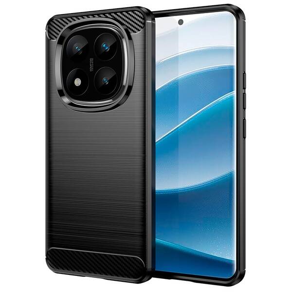 Kryt na mobil WG Carbon na Xiaomi Redmi Note 14 Pro 5G/Note 14 Pro+ 5G černý

