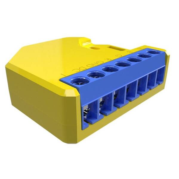 Modul Shelly RGBW, modul řízení LED pásků, 4x PWM 12/24 V, WiFi 

