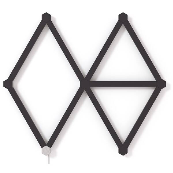 Kryt Nanoleaf Lines Skin, matte black 9 ks 


