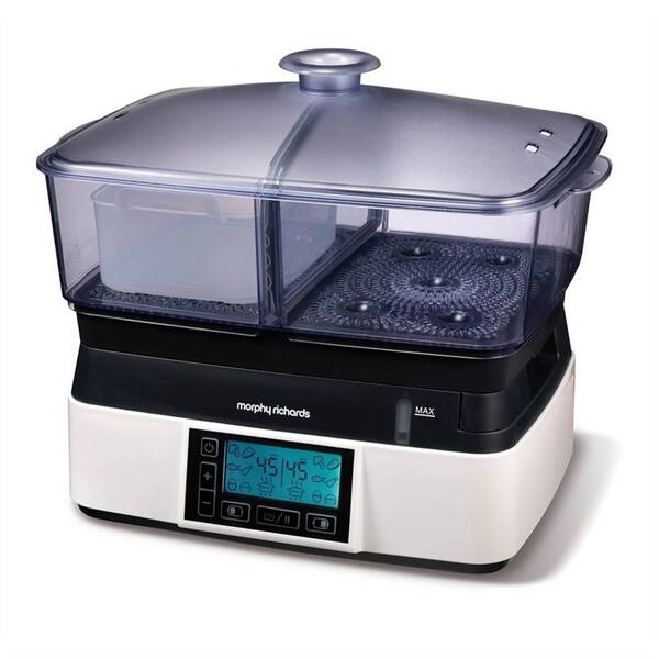 Hrnec parní Morphy Richards MR-48775 bílý

