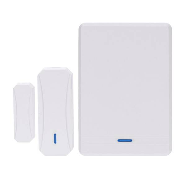 Hlásič pohybu Solight Smart WiFi, magnetický na dveře, napájení ze zásuvky bílé

