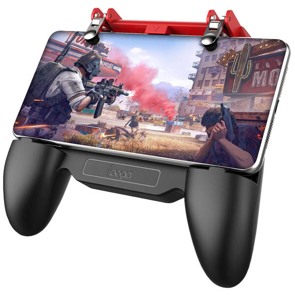 Gamepad iPega Multifunctional Game Grip s ventilátorem černý

