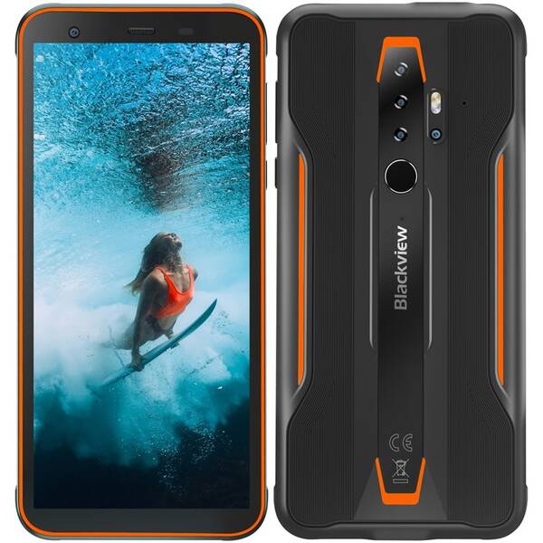 Mobilní telefon iGET GBV6300 Pro černý/oranžový


