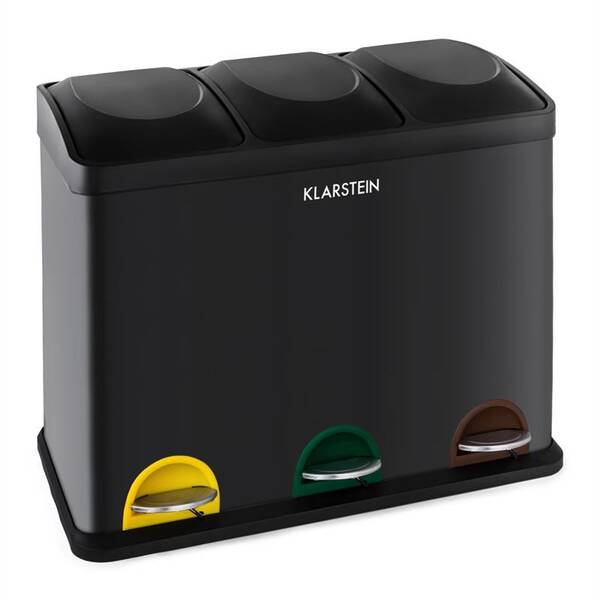 Odpadkový koš Klarstein Ökosystem, 45 l černý černý

