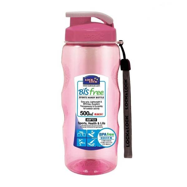 Láhev na pití Lock&lock Bisfree, 500 ml, růžová 

