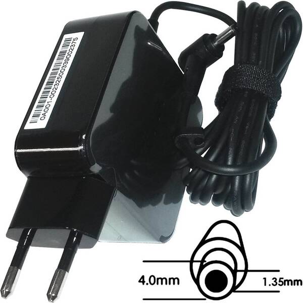 Napájecí adaptér Asus 45W 19V 2P BLK(AC FIX) s EU plug 
