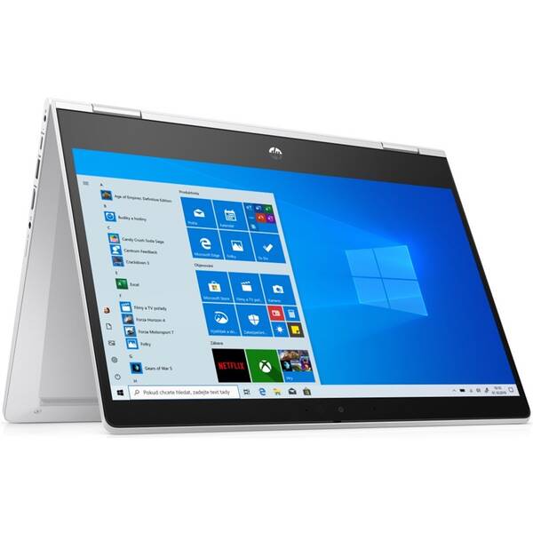 Notebook HP x360 435 G7 stříbrná barva
