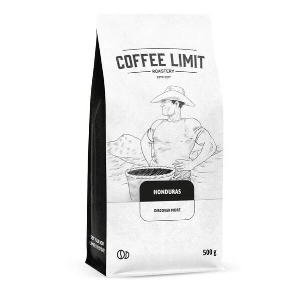 Káva zrnková COFFEE LIMIT Honduras La Paz, Marcala 500 g 

