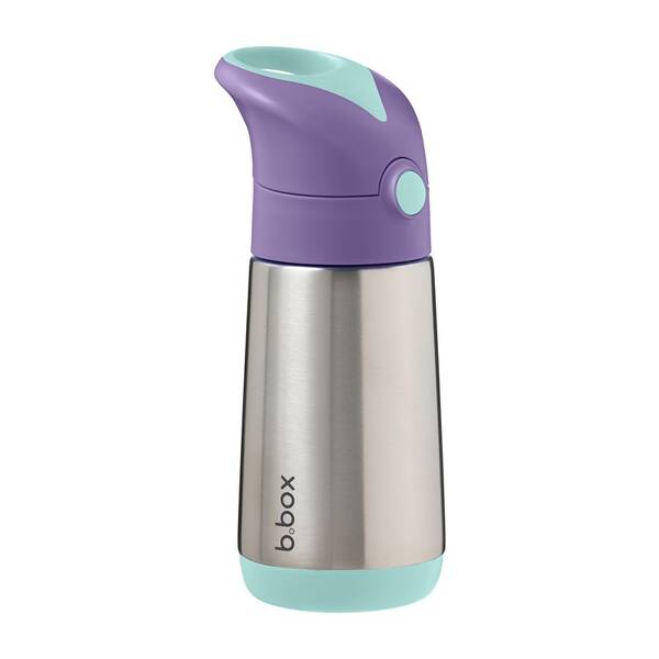 Termoska s brčkem b.box 350 ml LILAC POP 

