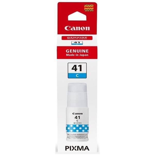 Inkoustová náplň Canon GI-41 C, 7700 stran azurová

