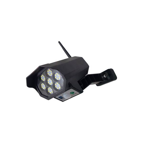 Venkovní svítidlo Trixline TR-593 Solární LED - imitace CCTV kamery černé

