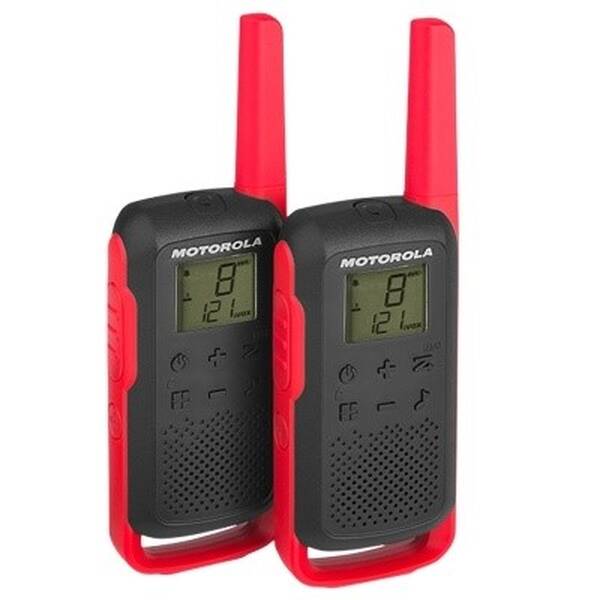 Vysílačky Motorola TLKR T62 červené

