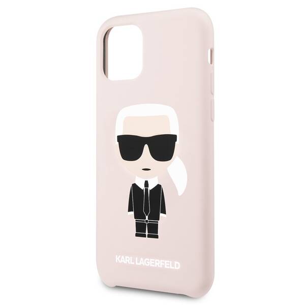 Kryt na mobil Karl Lagerfeld na Apple iPhone 11 růžový

