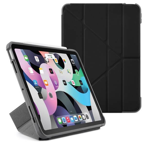 Pouzdro na tablet Pipetto Origami Shield na Apple iPad Air 10.9" (2020) černé

