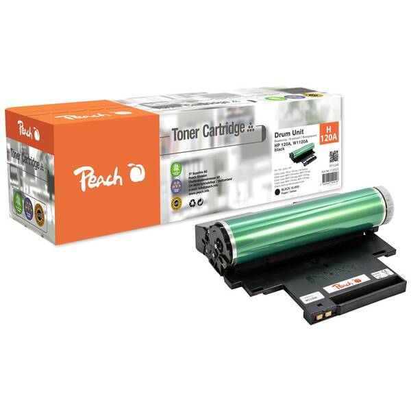 Válec Peach HP W1120A, 120A, 16000 stran černý

