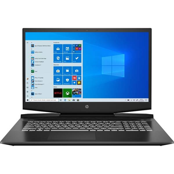 Notebook HP Gaming 17-cd2601nc černý

