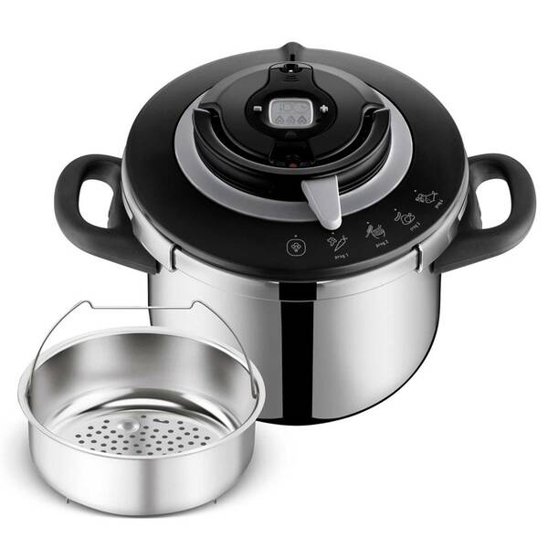 Tlakový hrnec Tefal P4550731, 6 l nerez

