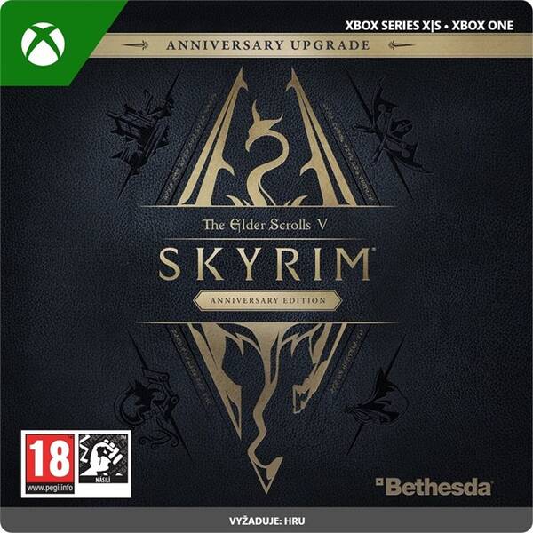  Bethesda Xbox The Elder Scrolls V: Skyrim Anniversary Edition Upgrade - elektronická licence 

