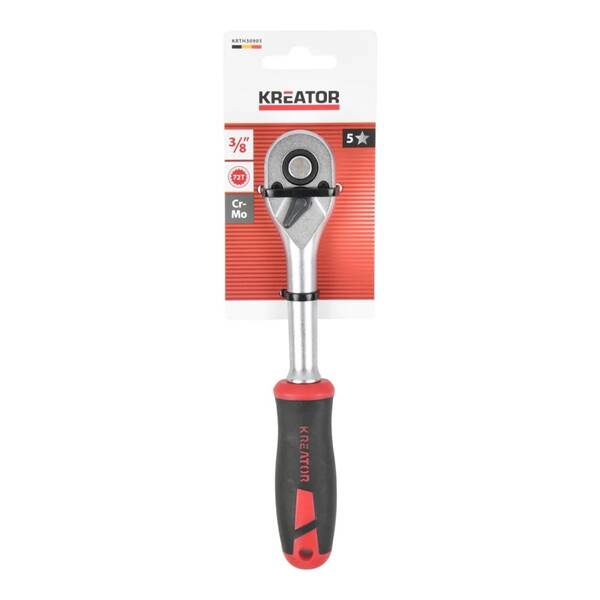 Ráčna Kreator KRTH30905 3/8" 72T 

