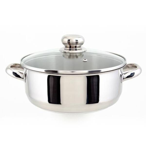 Kastrol s poklicí Kolimax 22 cm - 3,0 l nerez

