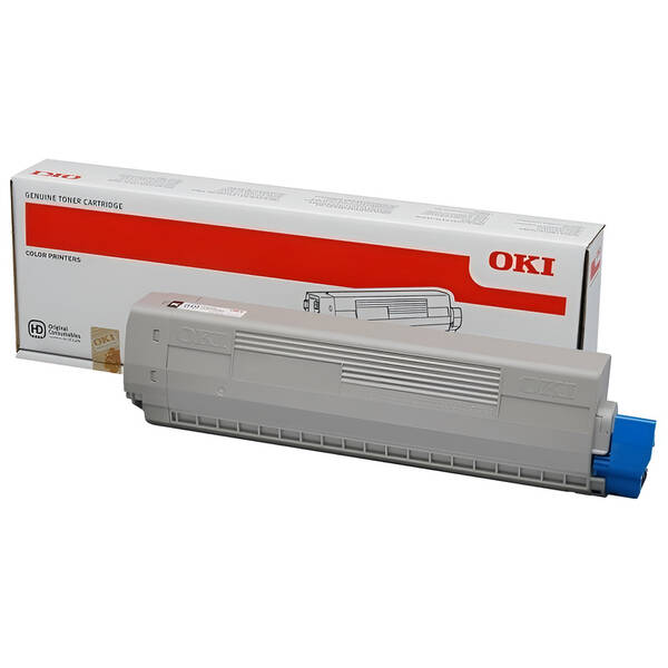 Toner OKI C822, 7000 stran černý

