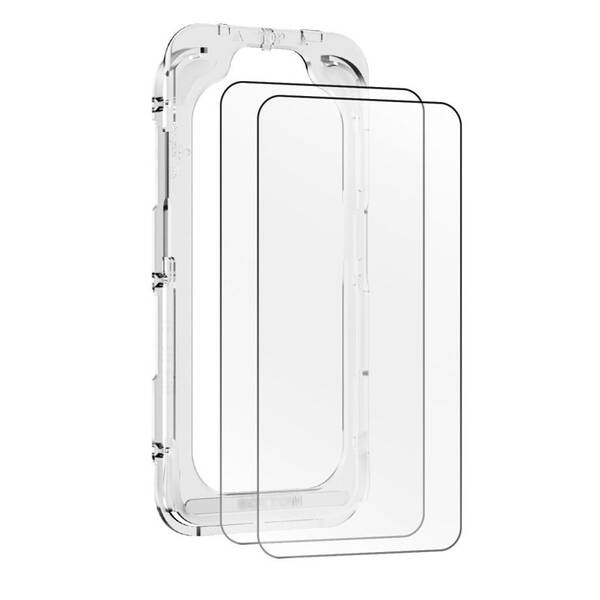 Tvrzené sklo Mobile Origin EasyGlass na iPhone 16 Pro Max/17 Pro Max , s aplikátorem (2 ks) průhledné

