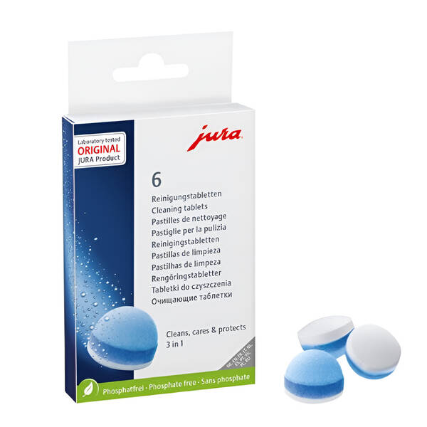Čisticí tablety pro espressa Jura 6 ks (24225) 

