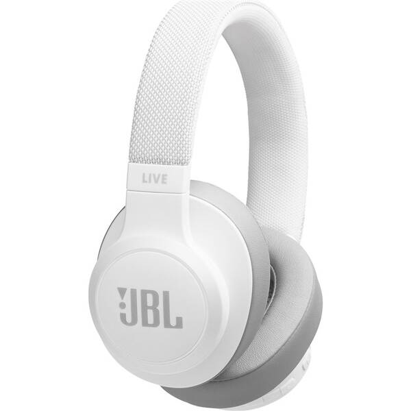 Sluchátka JBL LIVE 500BT bílá

