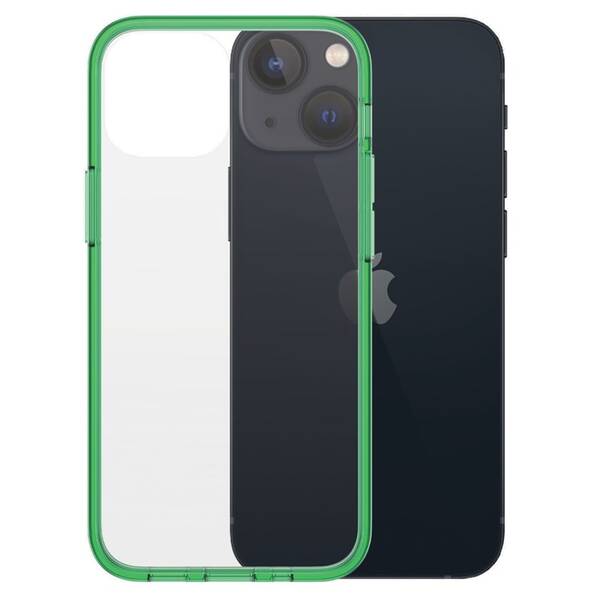 Kryt na mobil PanzerGlass ClearCaseColor na Apple iPhone 13 mini zelený/průhledný

