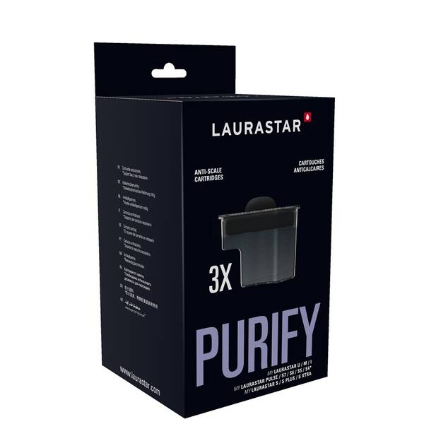 Filtr Laurastar TRIPACK ANTI-SCALE WATER FILTER CARTRIDGES (systems) černé

