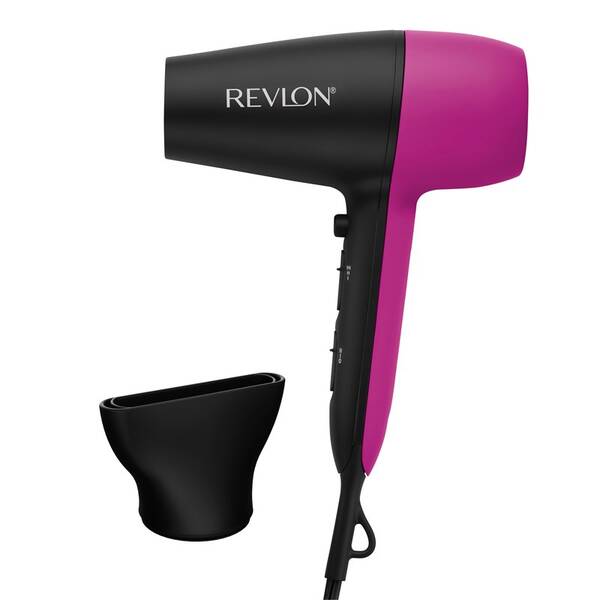 Fén Revlon RVDR5347E Easy Heat Ionic černý/růžový

