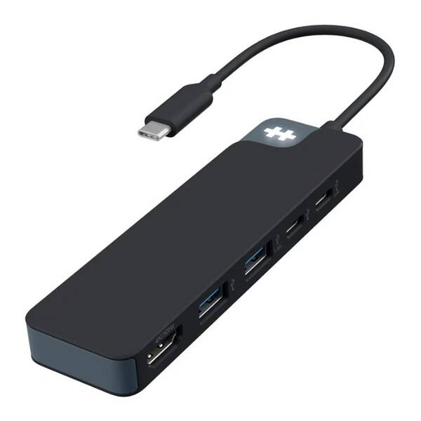 USB Hub HyperDrive Flex 5 Port USB-C černý

