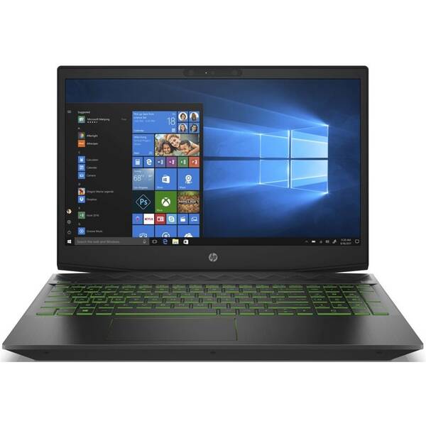 Notebook HP Gaming 15-cx0032nc černá barva
