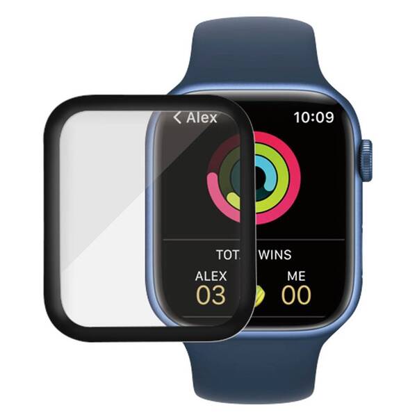 Tvrzené sklo PanzerGlass na Apple Watch 7 45mm průhledné

