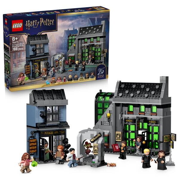 Stavebnice LEGO® Harry Potter™ 76471 Kouzelnické obchody v Obrtlé ulici 

