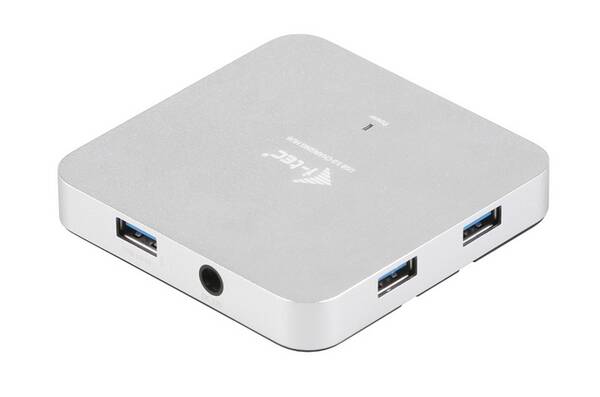 USB Hub i-tec USB 3.0 / 4x USB 3.0 stříbrný


