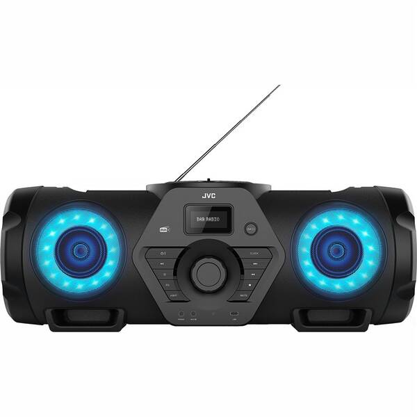 Radiomagnetofon s CD JVC RV-NB300DABBP černá barva
