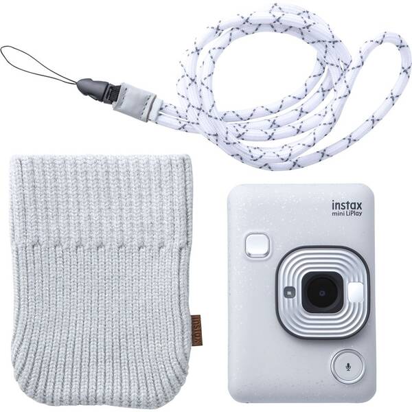 Instantní fotoaparát Fujifilm Instax mini LiPlay Bundle Hard bílý

