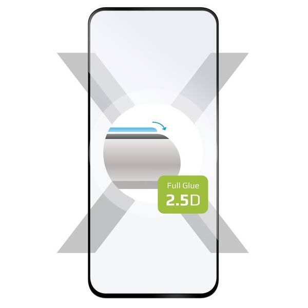 Tvrzené sklo FIXED Full-Cover na Oppo Reno5 5G černé

