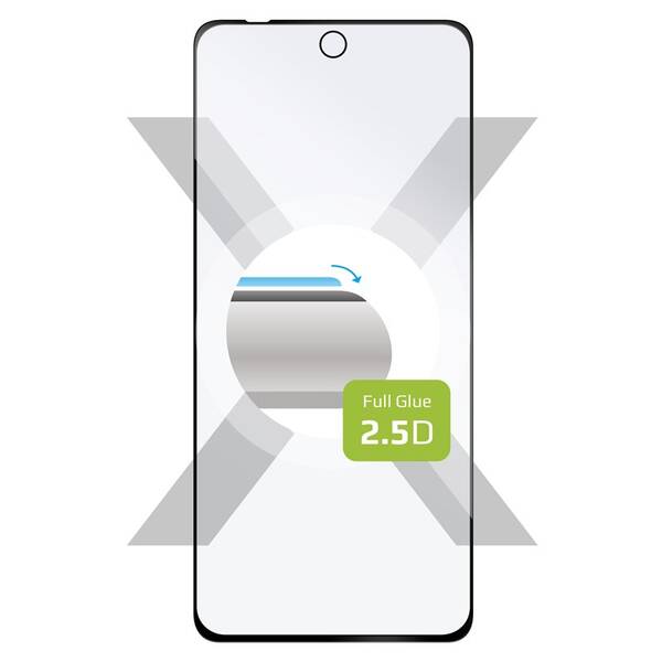 Tvrzené sklo FIXED Full-Cover na Motorola Moto G82 5G černé

