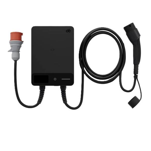 Nabíjecí stanice dé 11kW Wallbox with 7.5m cable černá

