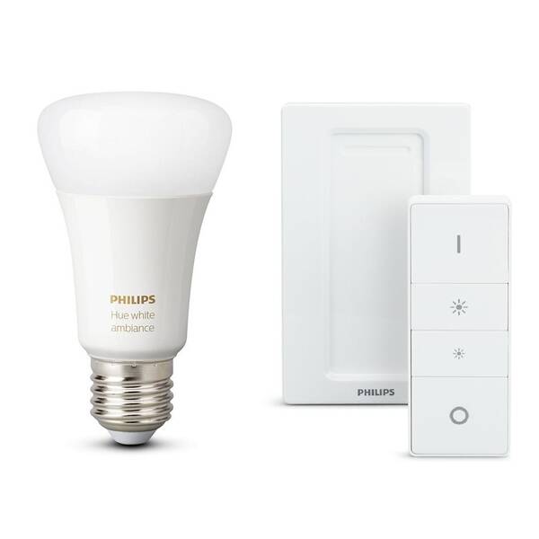 Startovací sada Philips Bluetooth 9W, E27, White Ambiance Dimming Kit 

