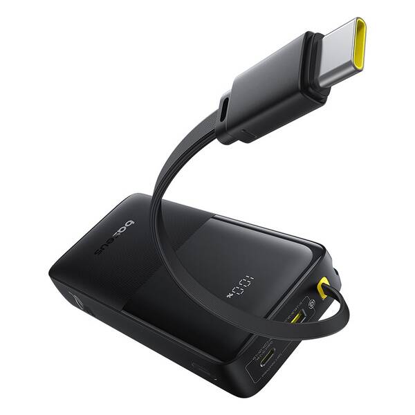 Powerbanka Baseus Bipow 2 20000mAh 20W s kabelem USB-C černá

