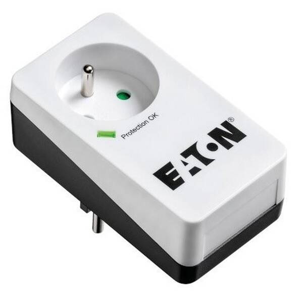 Přepěťová ochrana Eaton Protection Box 1x zásuvka černá/bílá

