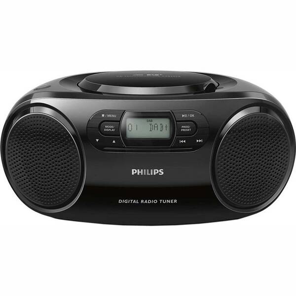 Radiopřijímač DAB+/CD Philips AZB500 černý

