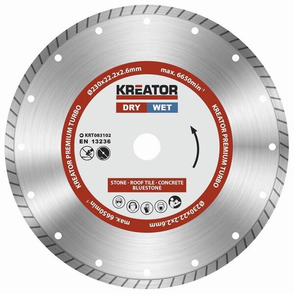 Kotouč diamantový Kreator KRT083102 (1ks) 

