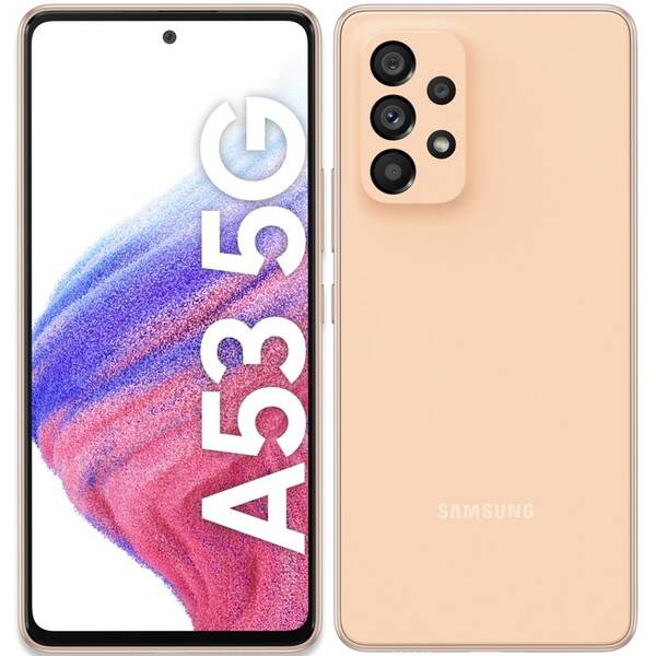 Mobilní telefon Samsung Galaxy A53 5G 6GB/128GB oranžový

