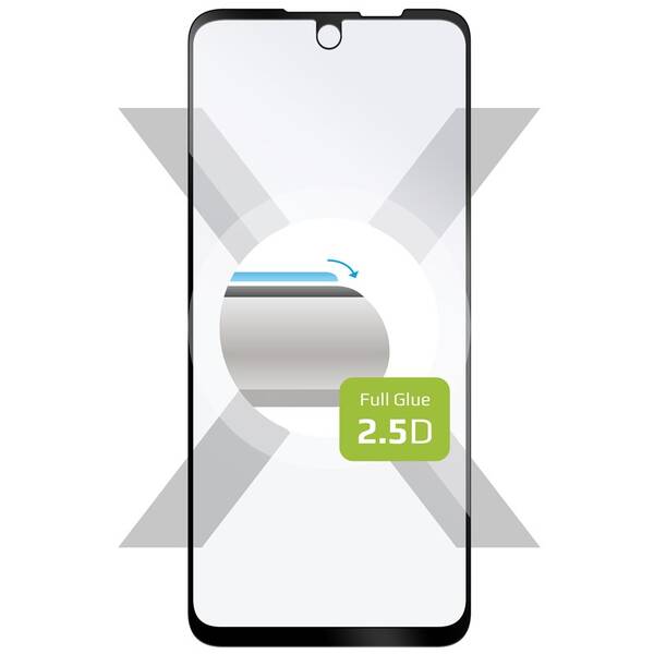 Tvrzené sklo FIXED Full-Cover na Motorola Moto G41 černé

